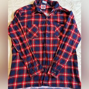 Vintage Deadstock Dickies Flannel Button Down